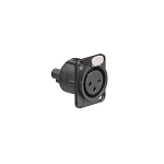 LEV 41297-XL3 MOS XLR JACK 3-POLE SCREW TERM B