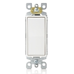 LEV 5601-P2W WH DEC ROCK SW SP 15A120/277VAC