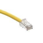 LEV 6AS10-10Y PCORD CAT 6A 10-FT YL