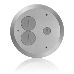 LEV FBC1X-N NI CVR PLT FR CONCR FLR BX 2 DUP SC