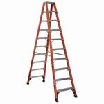 LOUISVILLE FM1410HD 10-FT . FG TWIN STEPLADD