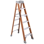 LOUISVILLE FS1506 6-FT . FG STEPLADDER TYPE IA