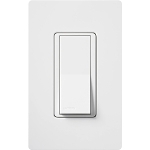 LUTRON CA-1PS-WH CLARO SINGLE POLE ON/OFF ROCKE