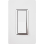 LUTRON CA-3PS-WH CLARO SINGLE POLE/3-WAY ON/OFF