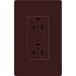 LUTRON CAR-15-BR CLARO 15A DUPLEX RECEPTACLE DE