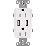 LUTRON CAR-15-UBTR-WH CLARO 15A TAMPER-RESISTA