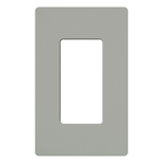 LUTRON CW-1-GR CLARO 1 GANG WALL PLATE FOR DECO