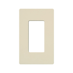 LUTRON CW-1-LA CLARO 1 GANG WALL PLATE FOR DECO