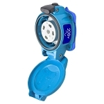 MELTRIC 01-N4162 PN20 RECEPTACLE POLY BLUE SIZ