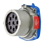 MELTRIC 17-18081 DN9C INLET METAL SIZE 3 IP 54