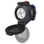 MELTRIC 22-34167 DXN30 RECEPTACLE POLY BLACK SI