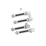 MELTRIC 31-6A021 CONTACT RECEPTACLE METAL