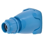 MELTRIC 511P0D18 HANDLE W/CABLE RANGE POLY BLUE