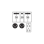 MIDWEST U004CTL010 MW 120A SURF UNMTRD 50/50/2