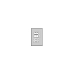 MIDWEST U011C010 MW 70A SURF. UNMTRD 20GFCI/20GF