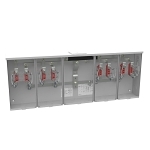 MILB U1254-X 4 TERM RNGL S LRG CLS PLT 5 POS GND 4 POS