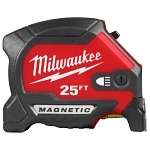 MILW 48-22-0428 25-FT MAGNETIC TAPE MEASURE W/