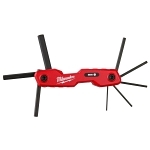 MILW 48-22-2182 8-KEY FOLDING HEX KEY SET - ME