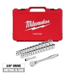 MILW 48-22-9088 29PC 3/8-IN DRIVE METRIC & SA