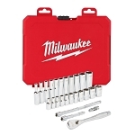MILW 48-22-9404 1/4-IN DRIVE 26PC RATCHET & SOC