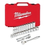 MILW 48-22-9408 3/8-IN DRIVE 28PC RATCHET & SOC