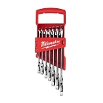 MILW 48-22-9429 7PC SAE FLEX HEAD COMBINATION WR