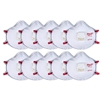 MILW 48-73-4004 10PK N95 VALVED RESPIRATOR WI