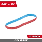 MILW 48-80-7040 3/8-IN X 13-IN 40 GRIT BANDFILE