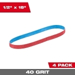MILW 48-80-9000 1/2-IN X 18-IN 40/60/80/120 GRI