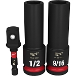 MILW 49-66-4485 3PC SHOCKWAVE IMPACT DUTY 1/