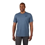 MILW 603BL-L FREEFLEX HYBRID WORK TEE - SHORT
