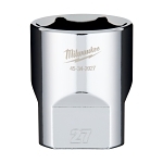 MILW 45-34-2027 1/2-IN DRIVE 27MM SOCKET