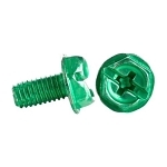 CULLY 80006J 10-32 X 3/8 HWH SLOT/PHIL GRN