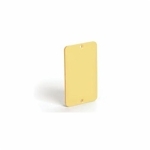 WOOD 3054 BLANK CVR PLATE FOR OUTLET BOX