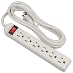 MORRIS 89032 6 OUTLET STRIP 6-FT