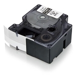 DYMO D1805436 3/4-IN BLACK VINYL (WHITE PRINT