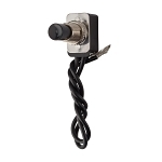 NSI 76010PW PUSHBUTTON S WITCH MAINTAINED CONTACT SPST 10 AMPS ON-OFF CIR