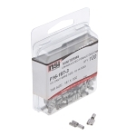 NSI F16-187-3 16-14 AWG BARE FEMALE DISC .187X.032 TAB 100/PACK