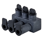 NSI ISPB2/0-3 POLARIS ED GE DB CONNECTOR 2/0-14 3 PORT
