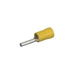 NSI PT-12V 12-10 AWG VIN YL INSULATED PIN TERMINAL 50 PER PACK