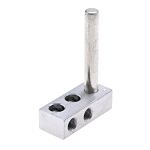 NSI TS1/0-2 WIRE RANGE 1 /0-4 2 CONDUCTORS STUD DIAM. 3/8-IN STUD LENGTH