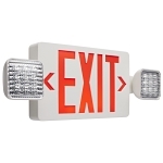 SATCO 67-122 COMBINATION RED EXIT SIG