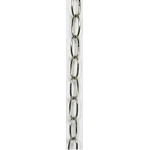 SATCO 25-1069 3-FT . 8 GAUGE CHAIN BRUSHED NICK