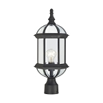 SATCO 60-4976 BOXWOOD 1 LIGHT 19-IN. OUTDOOR POS