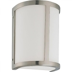 SATCO 60-2868 ODEON 1 LIGHT WALL SCONCE WITH S