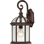 SATCO 60-4962 BOXWOOD 1 LIGHT 15-IN. OUTDOOR WAL