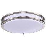 SATCO 62-1637 GLAMOUR LED 17-INCH FLUSH MOUNT