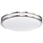 SATCO 62-1638 GLAMOUR LED 24-INCH FLUSH MOUNT