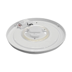 SATCO 62-1211 11-INCH ACRYLIC ROUND FLUSH MOUN