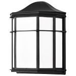 SATCO 62-1397 LED CAGE LANTERN FIXTURE BLACK FI
